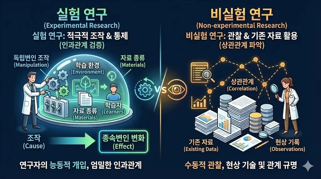 교사를 위한 교육연구 및 통계분석 연수 - 2차시 교육분야의 양적연구 읽기2(실험연구)-5