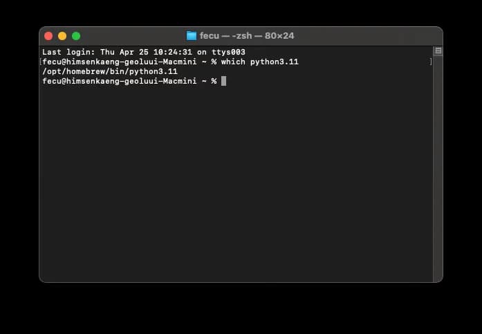 Appleシリコン(M1〜M3)MacBookでのPython開発環境設定-2
