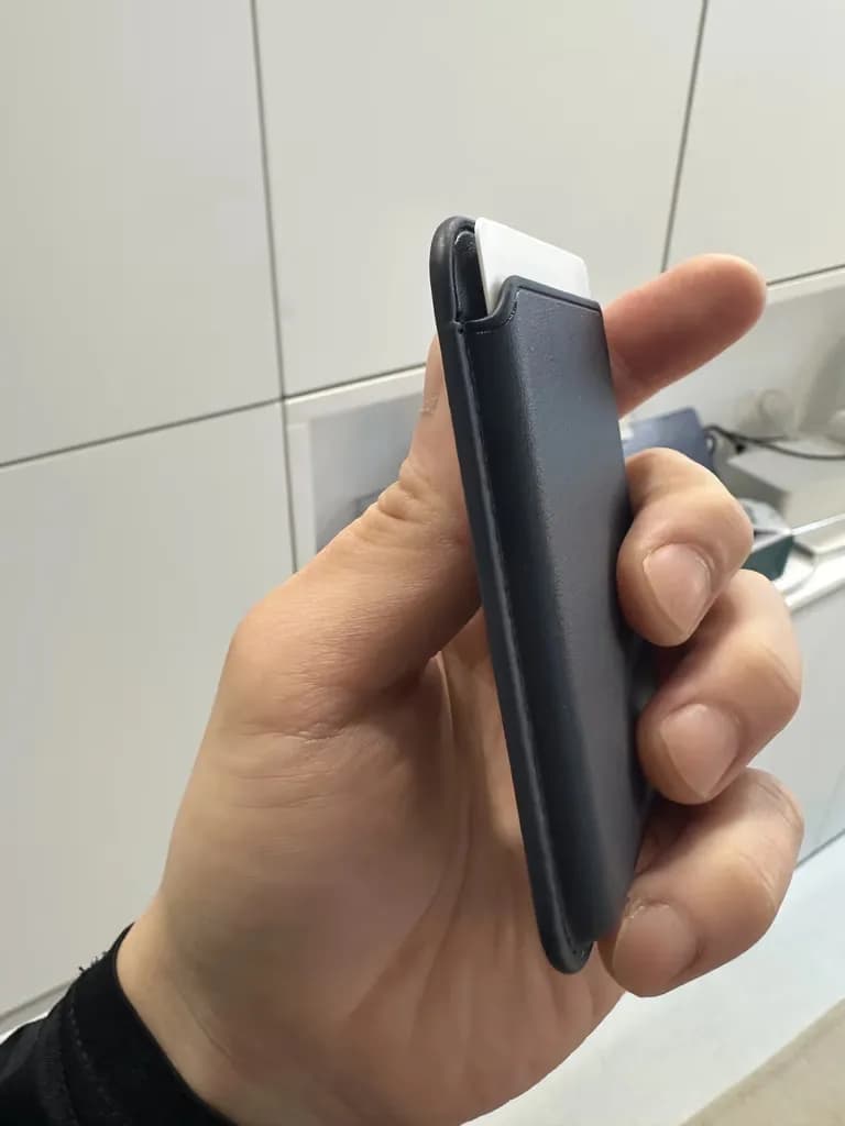 Reseña de la cartera MagSafe para iPhone de AliExpress-5